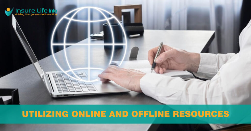 Utilizing Online and Offline Resources
